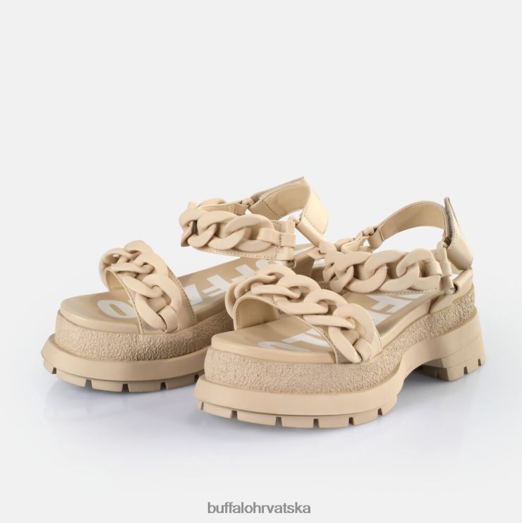 krema Buffalo rude lančane sandale s platformom veganske |sandale TDD6T29